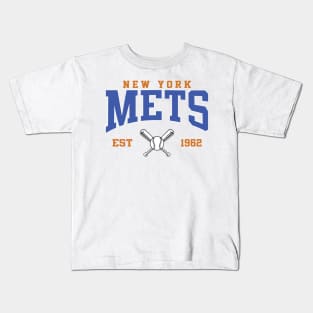 Retro New York Baseball Kids T-Shirt